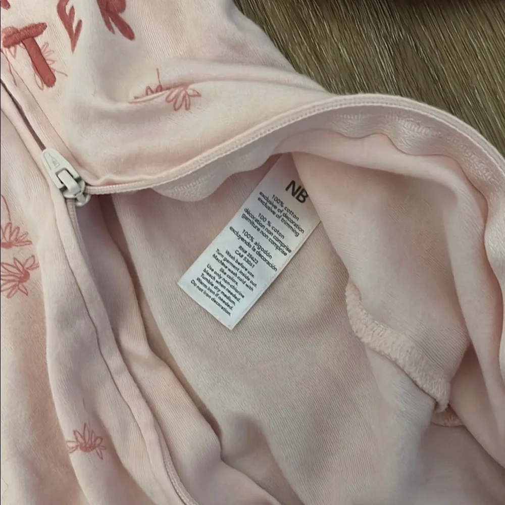 Little Sister Pink Baby One Piece